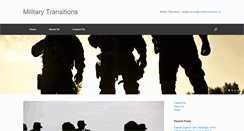Desktop Screenshot of militarytransitions.us